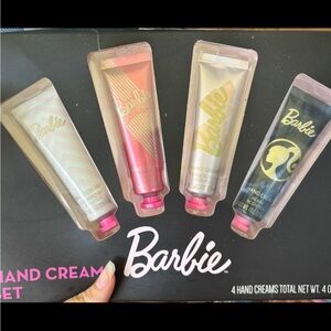 Barbie Hand Cream Collection - Pink, Gold, Black Tubes